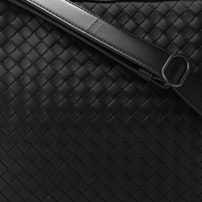 Bottega Veneta Nappa Intrecciato Messenger Bag Black 9 of 11