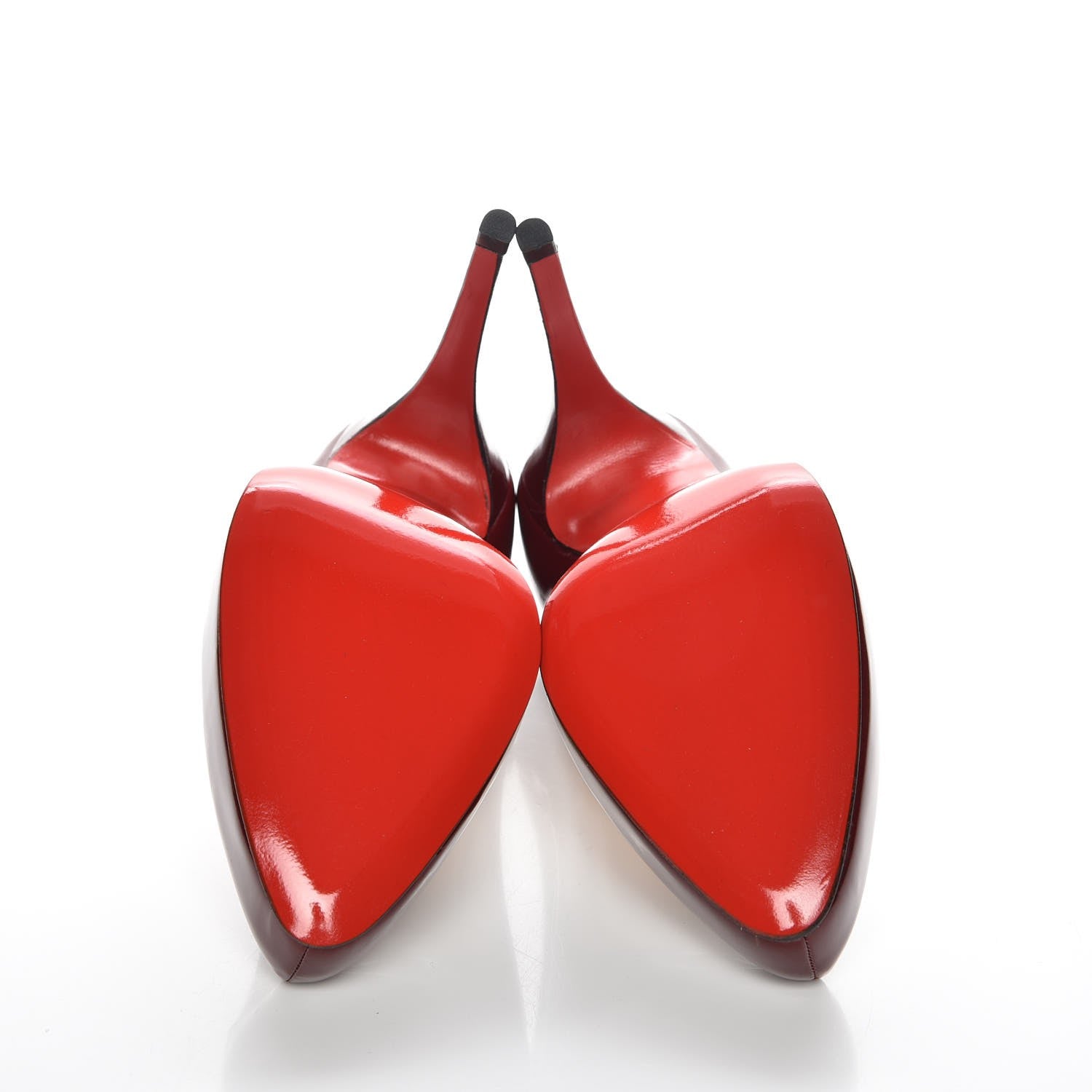 Christian Louboutin Patent Rolando 120 Pumps 38.5 Red 5 of 7