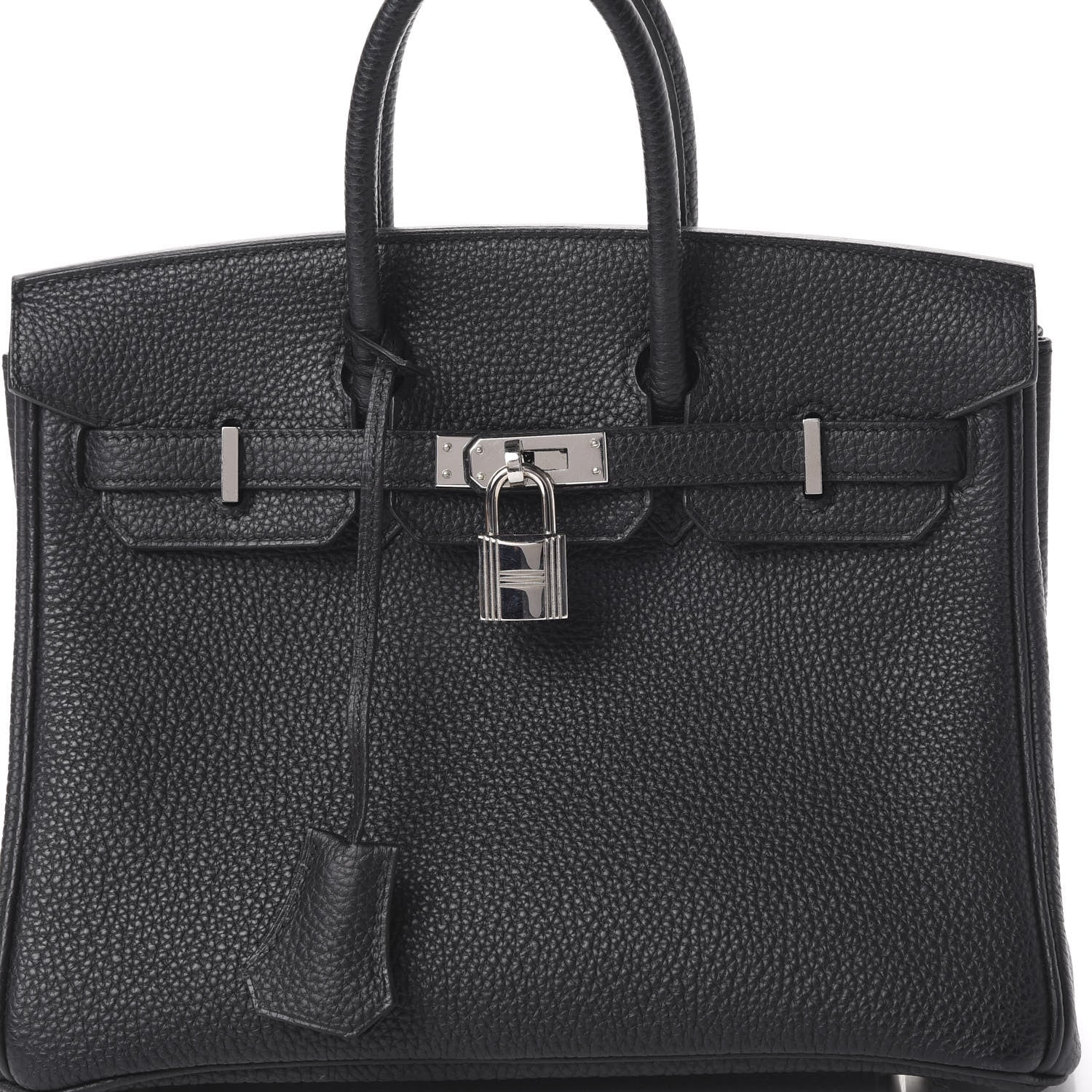 Hermes Togo Birkin 25 Black 8 of 11
