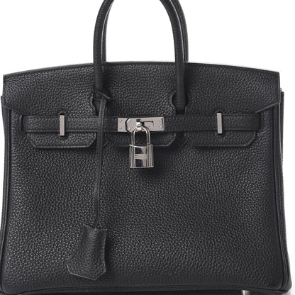 Hermes Togo Birkin 25 Black 8 of 11