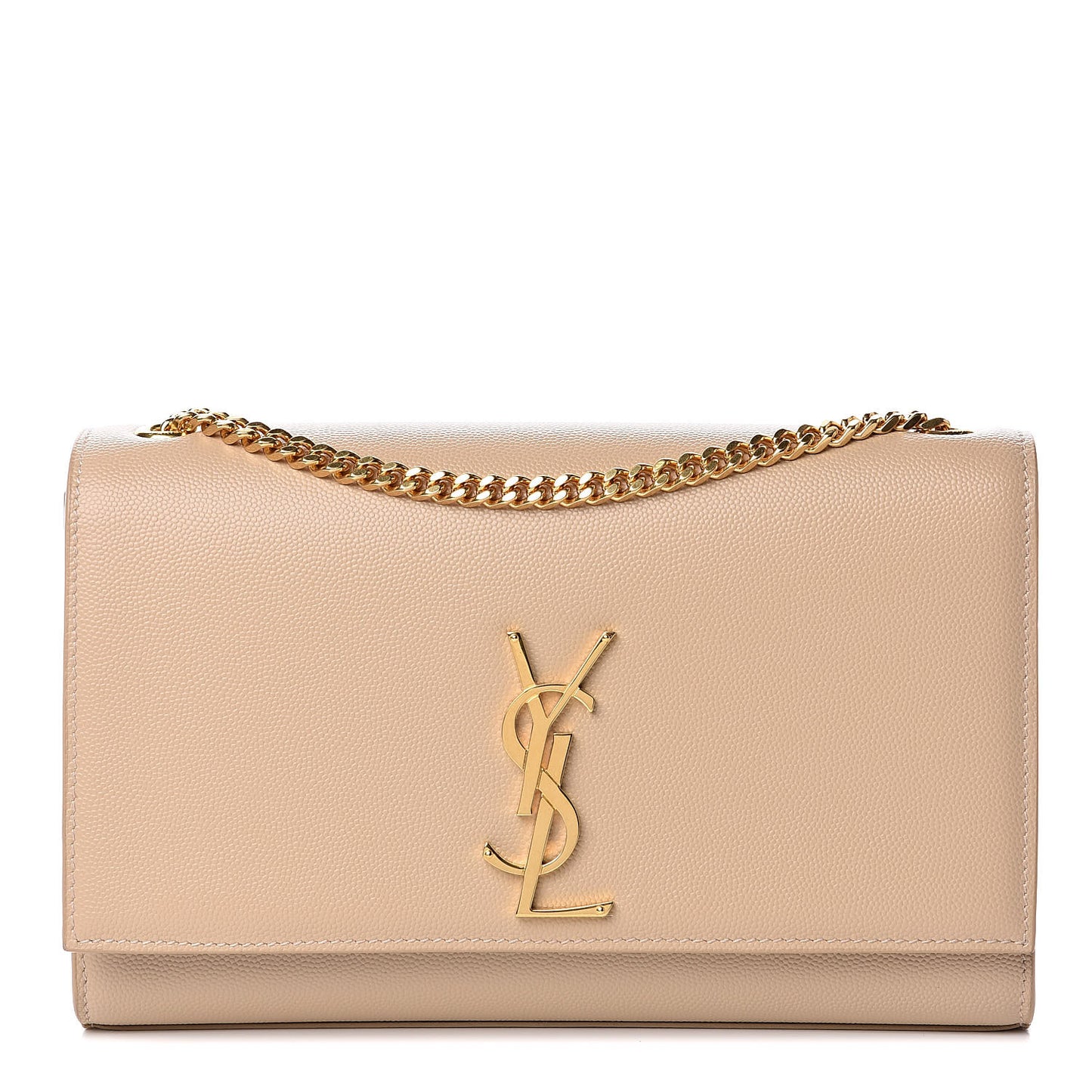 Grain De Poudre Medium Monogram Kate Satchel Nude Powder
