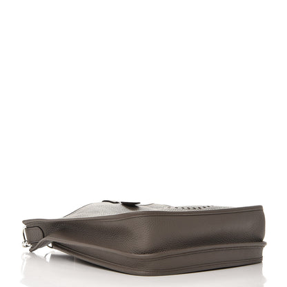 Hermes Taurillon Clemence Evelyne III PM Etain 3 of 9