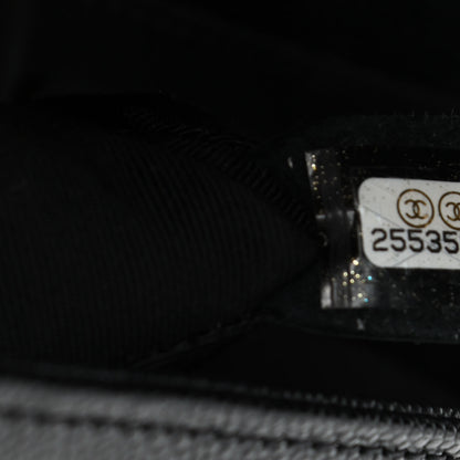 Chanel Caviar Quilted Medium Boy Flap Black 7 of 14