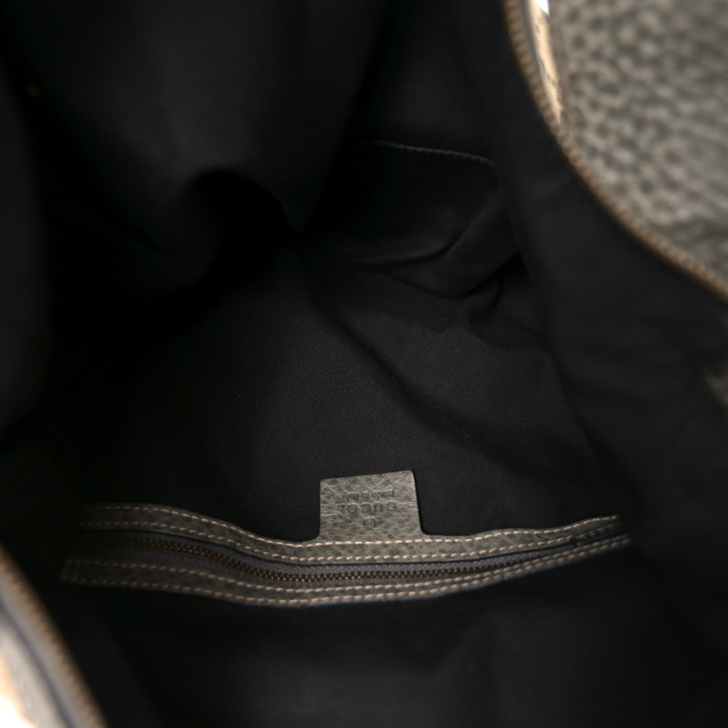 Gucci Monogram Medium Pelham Hobo Grey 5 of 10