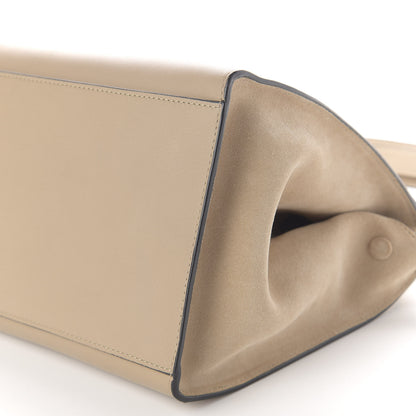 Celine Smooth Calfskin Suede Medium Trapeze Sahara 8 of 10