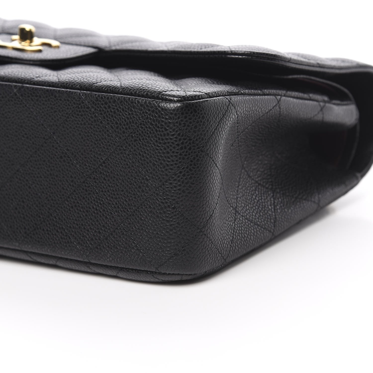 Chanel Caviar Quilted Jumbo Double Flap Black 9 of 11