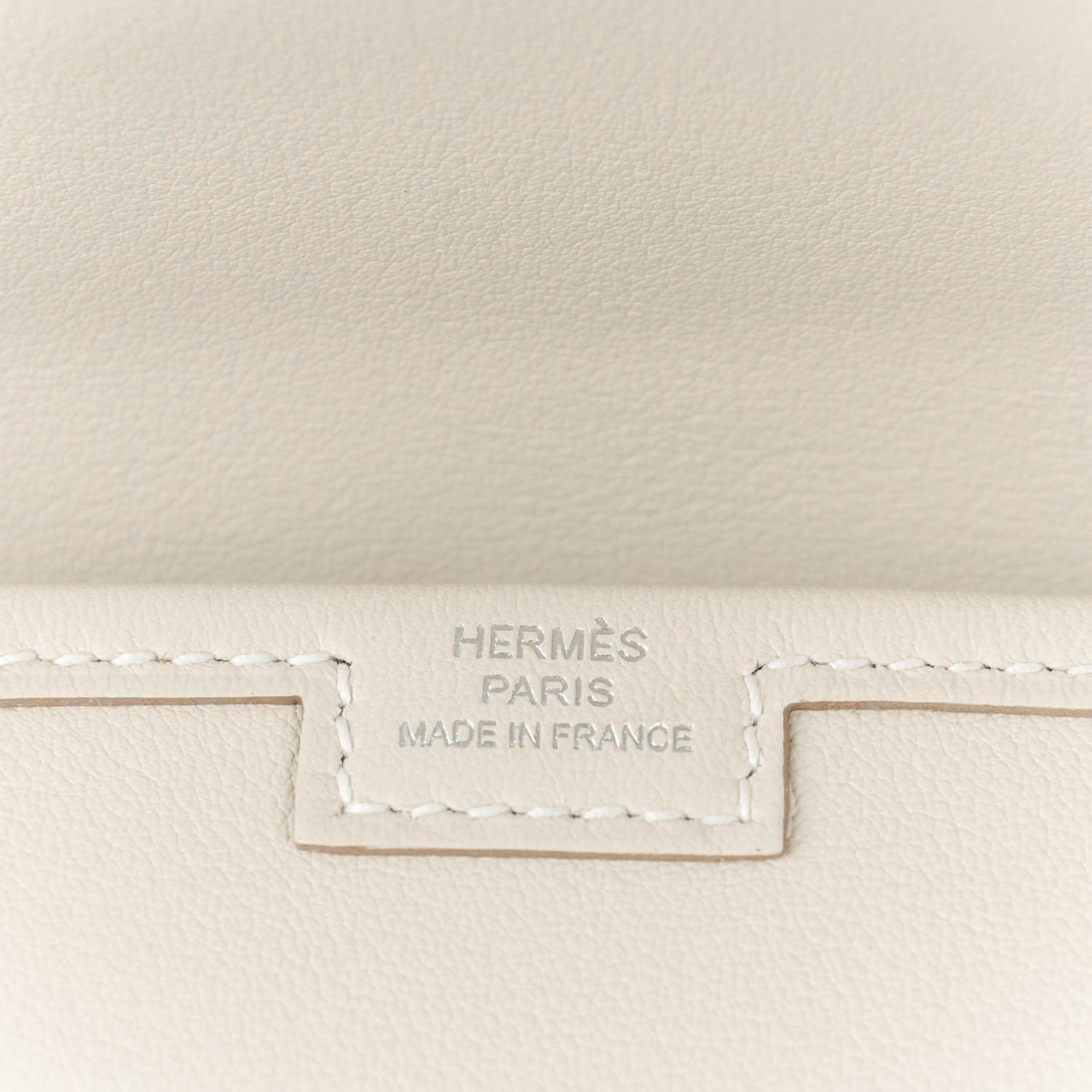 Hermes Veau Swift Jige Elan 29 Clutch Craie 5 of 7