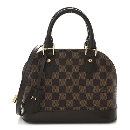 Louis Vuitton Damier Ebene Alma BB 1 of 9
