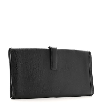 Hermes Epsom Jige Elan 29 Clutch Black 3 of 10