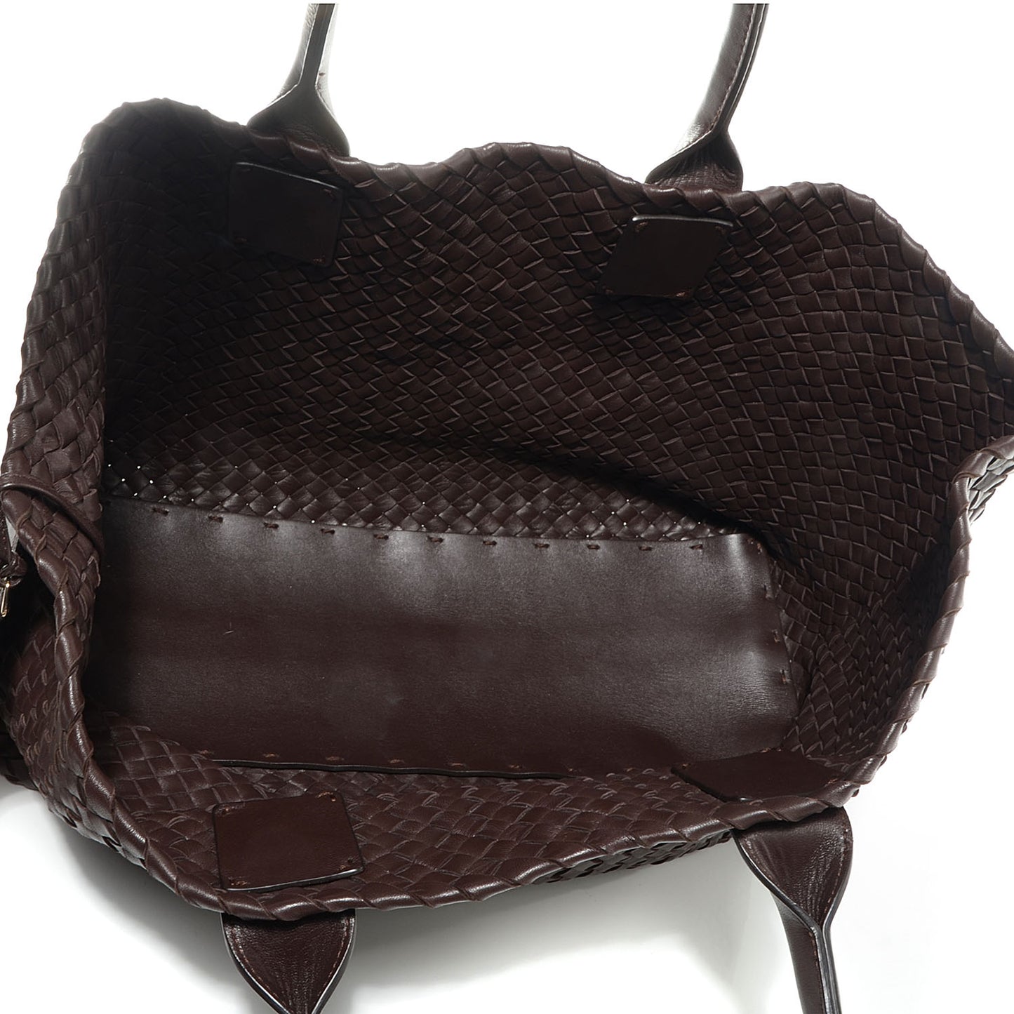 Nappa Intrecciato Medium Cabat Ebano