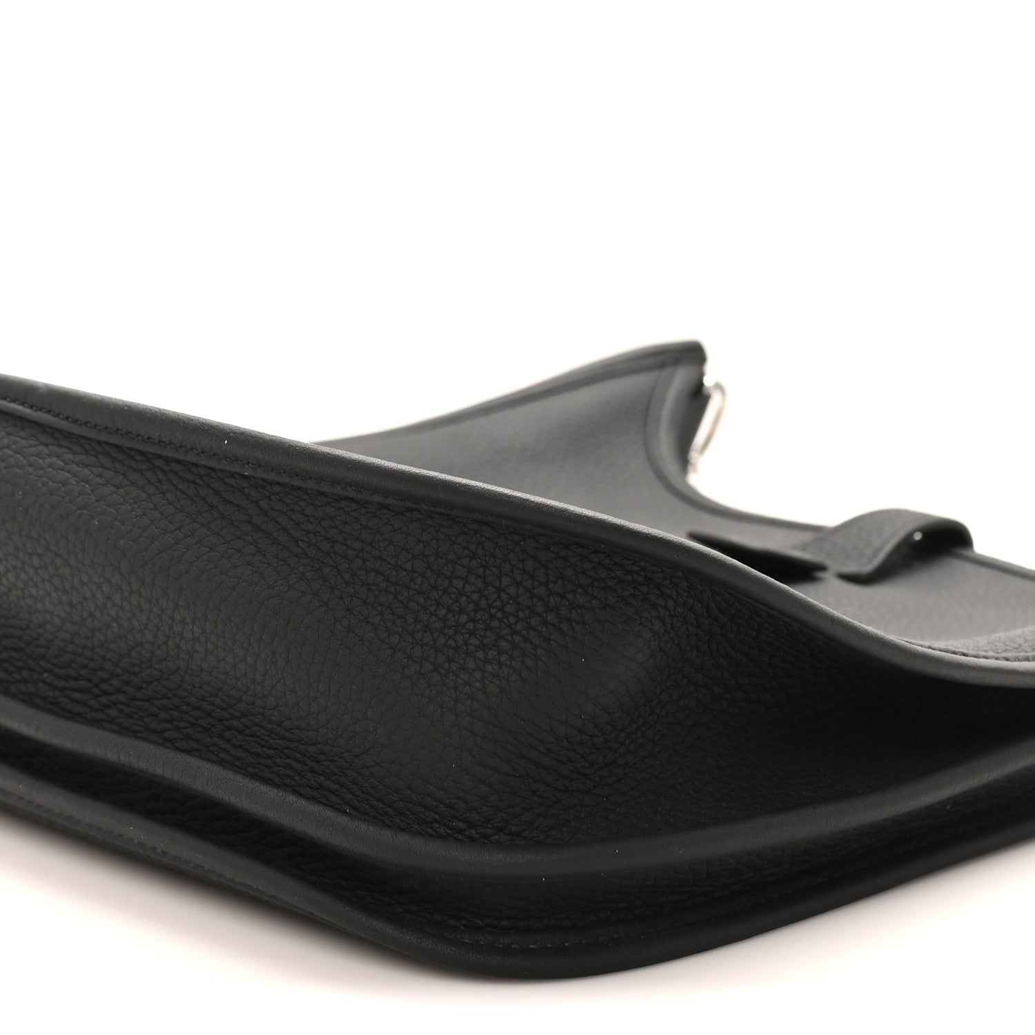 Hermes Taurillon Clemence Evelyne III PM Black 10 of 11