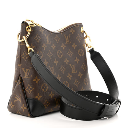 Louis Vuitton Monogram Odeon PM Black 3 of 11