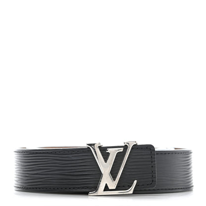 Louis Vuitton Epi LV Initiales Belt 90 36 Black 1 of 9