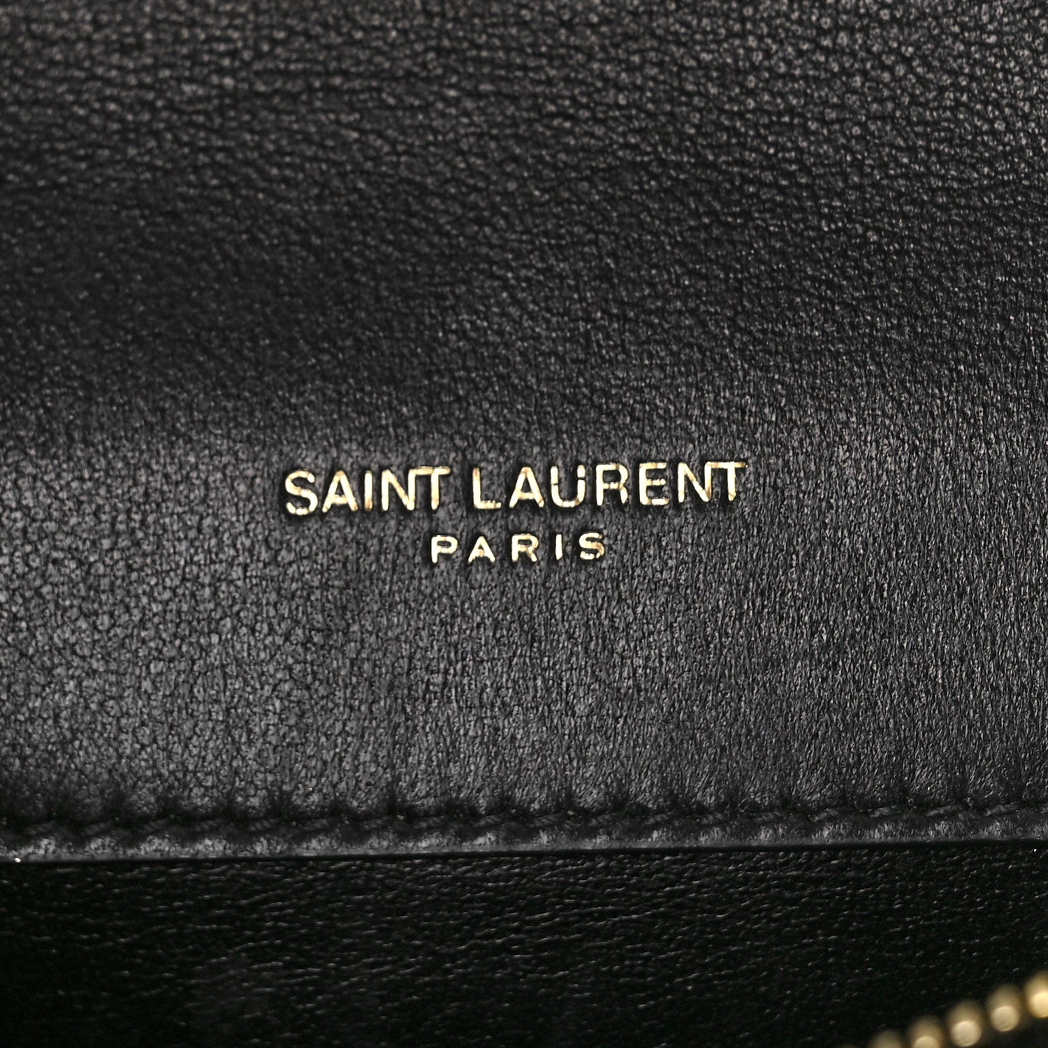 Saint Laurent Lambskin Quilted Mini Gaby Satchel Black 7 of 10