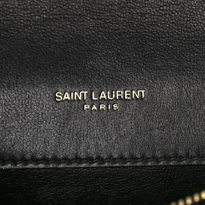 Saint Laurent Lambskin Quilted Mini Gaby Satchel Black 7 of 10