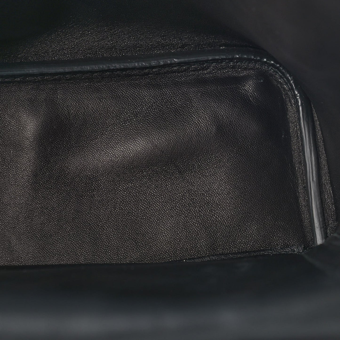 City Calfskin Large Double Bag Black