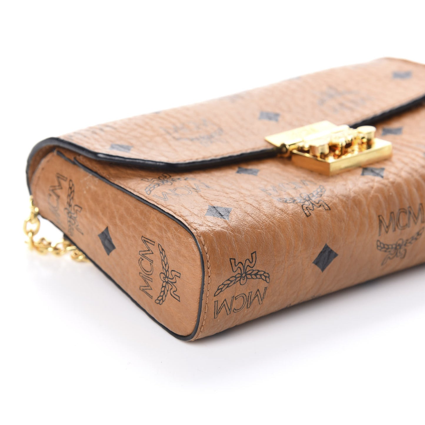 Visetos Small Millie Crossbody Cognac