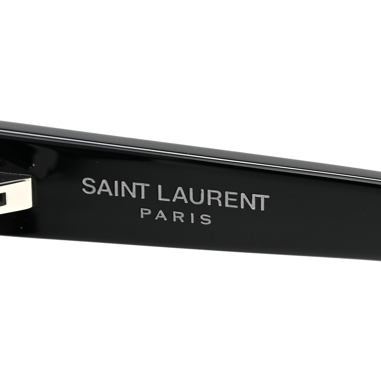Saint Laurent Acetate Mica Cat Eye Sunglasses SL 276 Black 6 of 7