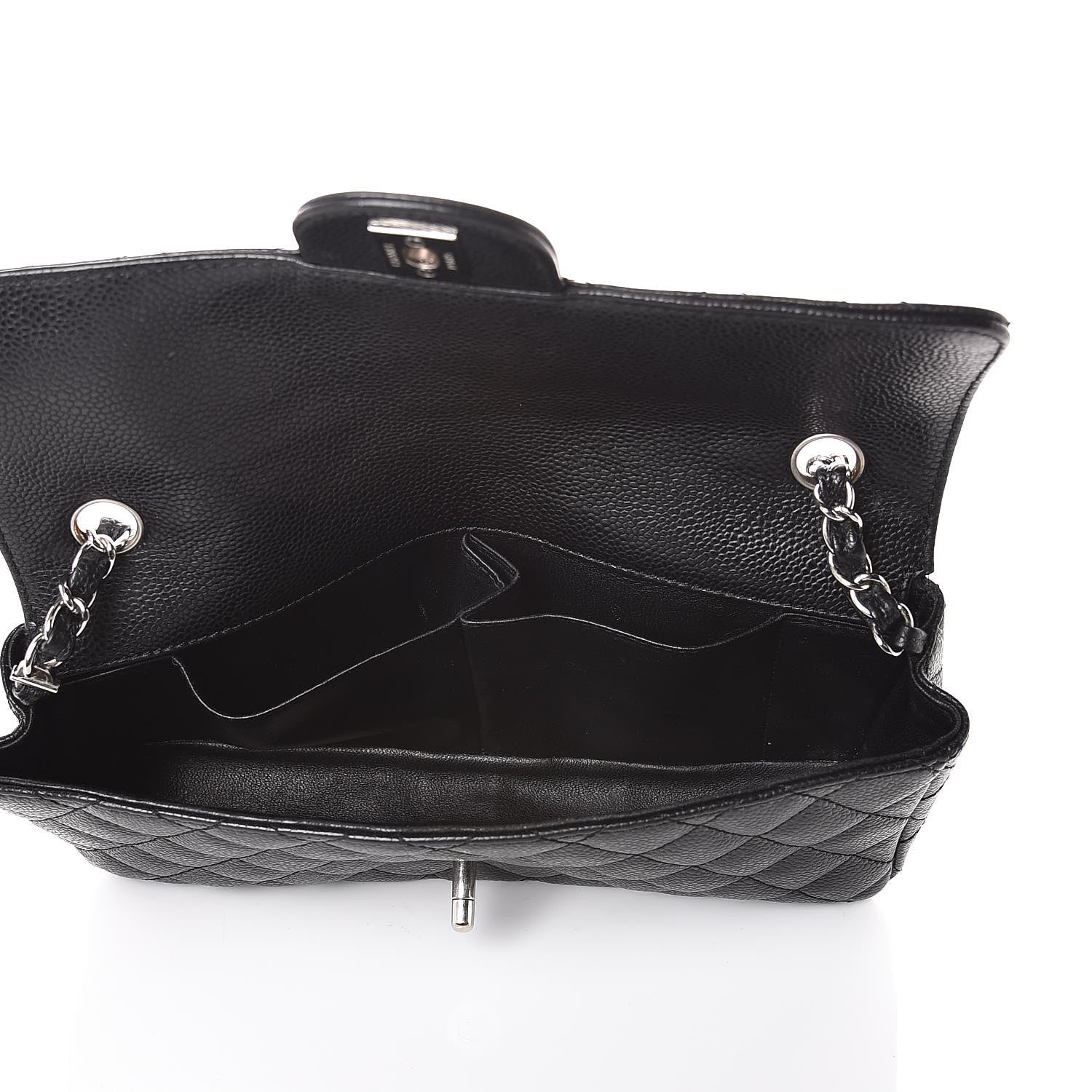 Chanel Caviar Quilted East West Flap Black 5 of 8