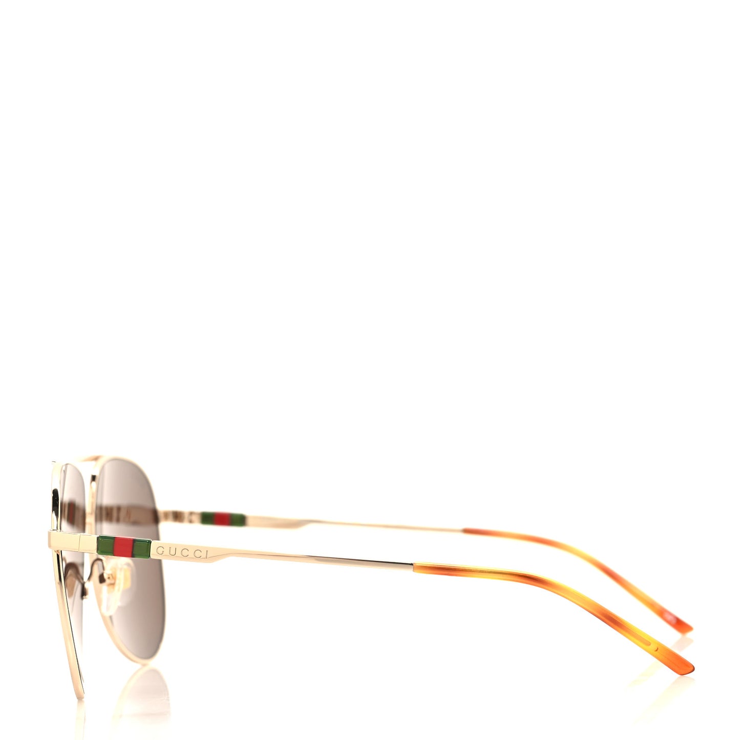 Web Aviator Sunglasses GG1677S Gold