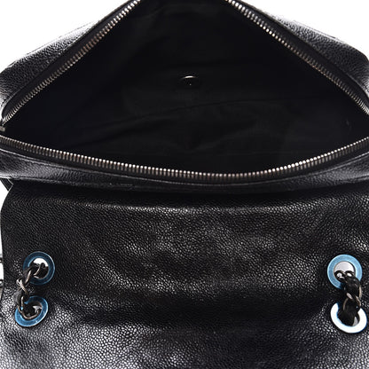 Chanel Iridescent Caviar Quilted Small Chic Flap Black 5 of 11