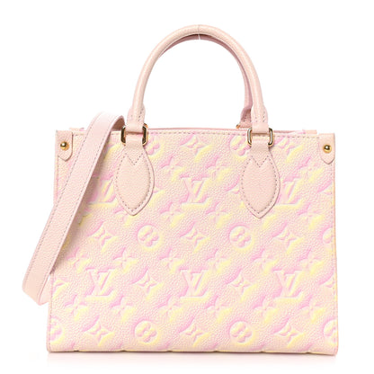 Louis Vuitton Empreinte Monogram Summer Stardust Onthego PM Pink 1 of 9