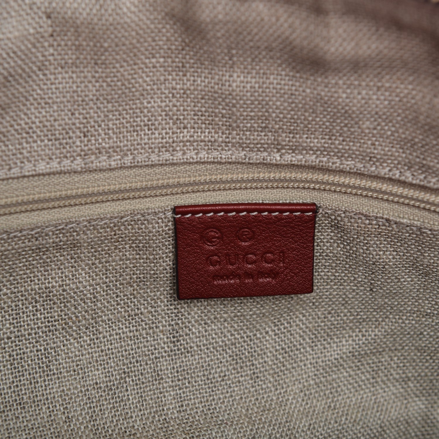 Gucci Microguccissima Medium Boston Red 6 of 10