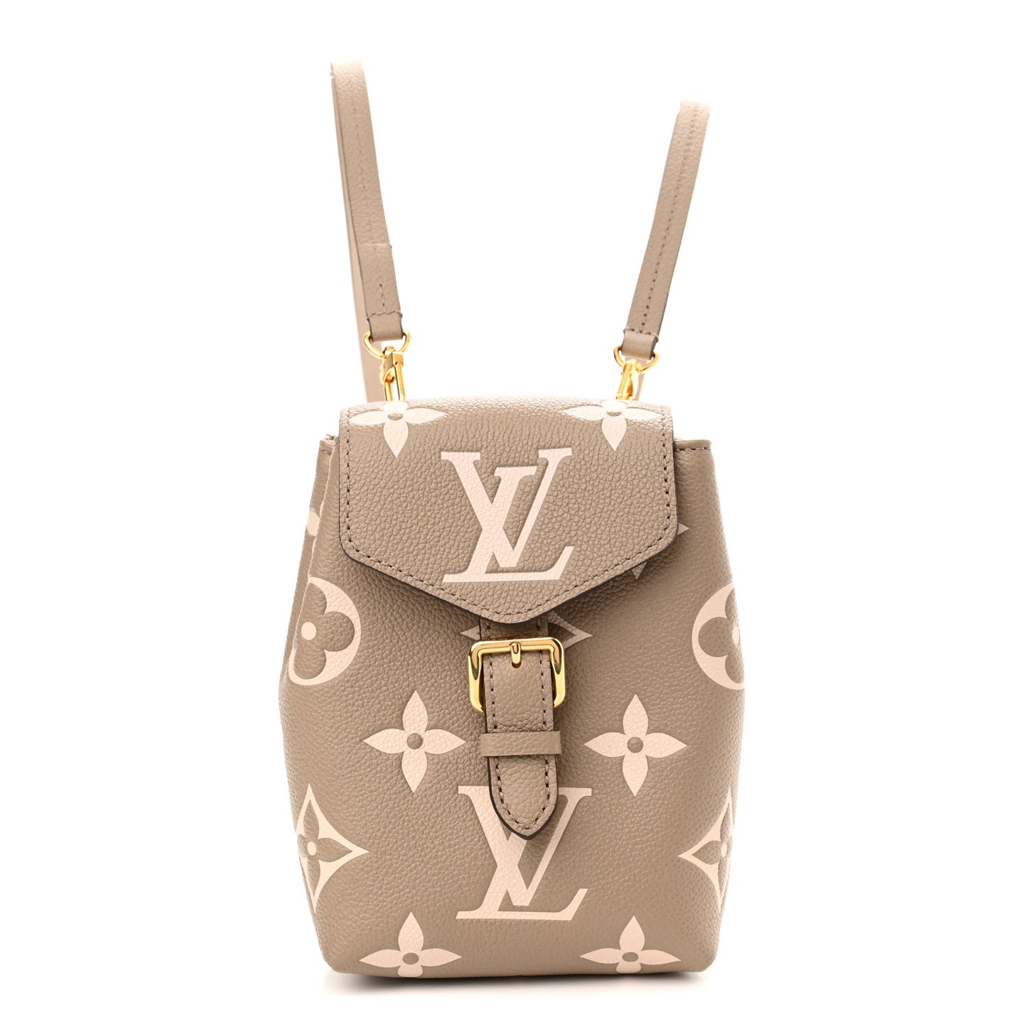 Empreinte Monogram Giant Tiny Backpack Tourterelle Cream