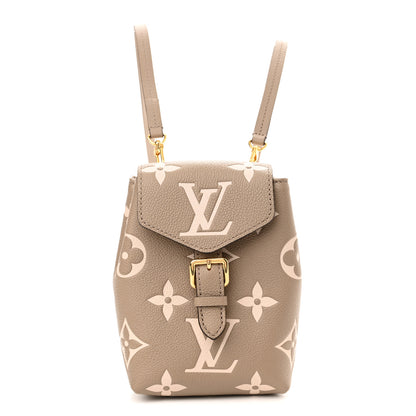 Louis Vuitton Empreinte Monogram Giant Tiny Backpack Tourterelle Cream 1 of 9