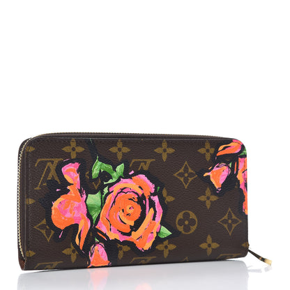 Louis Vuitton Monogram Roses Zippy Wallet 3 of 9