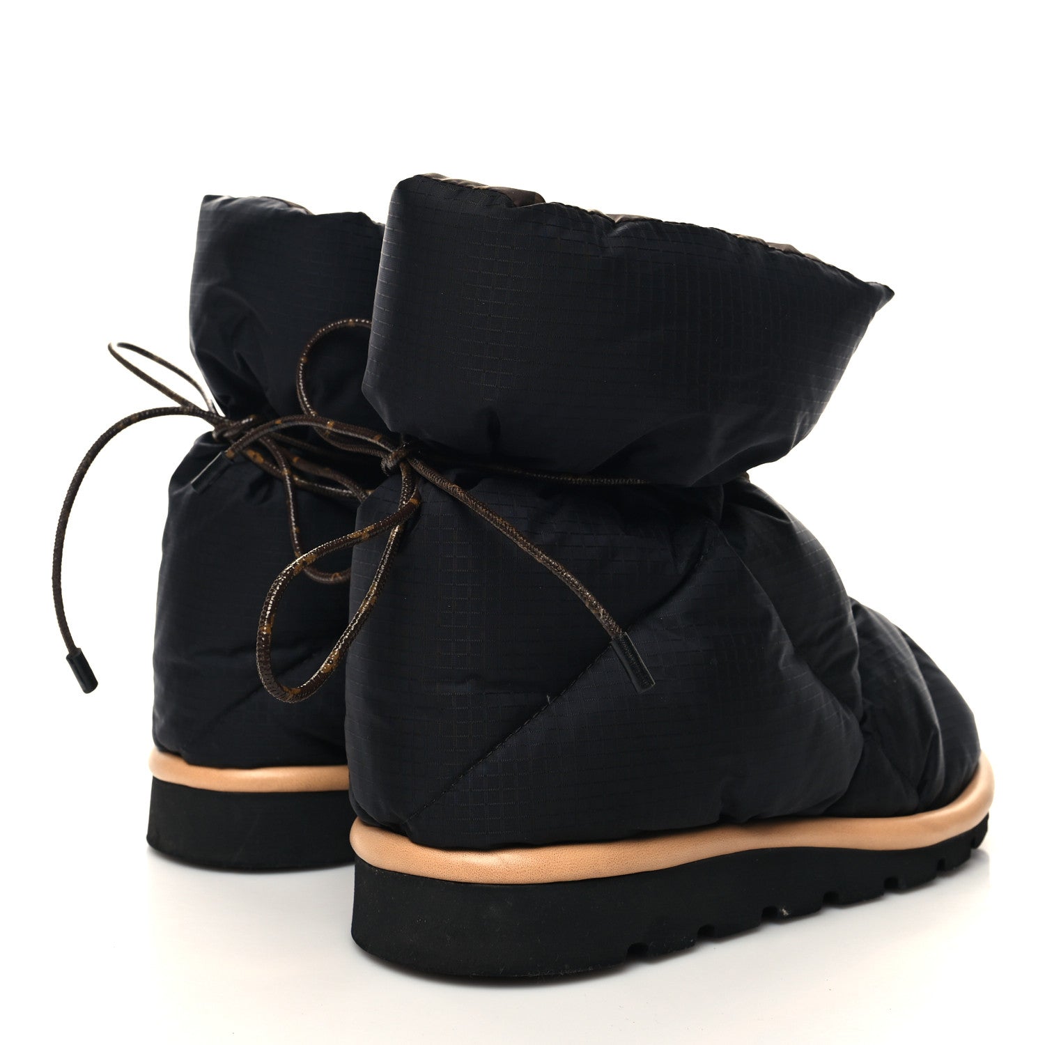 Louis Vuitton Nylon Monogram Pillow Comfort Ankle Boot 39 Black 4 of 7