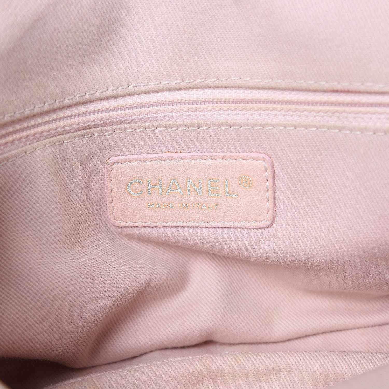 Chanel Fabric Patchwork Medium Flap Bag Pink 6 of 13