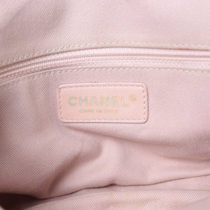 Chanel Fabric Patchwork Medium Flap Bag Pink 6 of 13