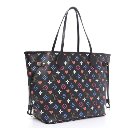 Louis Vuitton Game On Neverfull MM Black 3 of 11