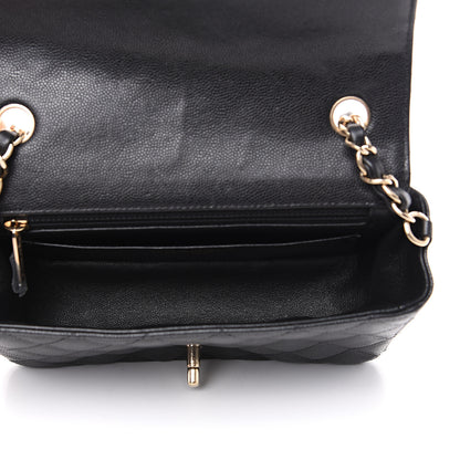 Chanel Caviar Quilted Mini Rectangular Flap Black 4 of 10