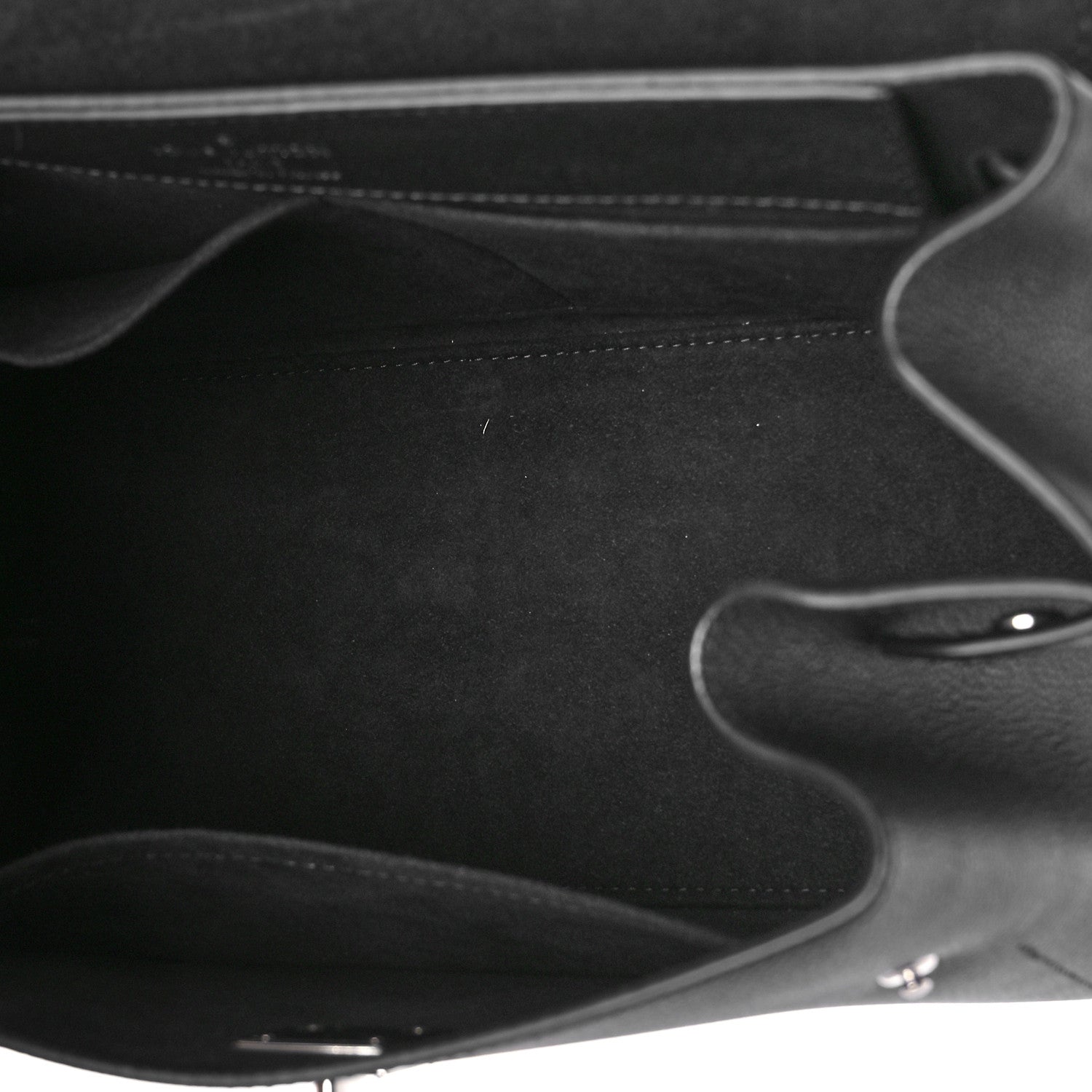 Louis Vuitton Soft Calfskin Lockme Ever MM Black 6 of 10