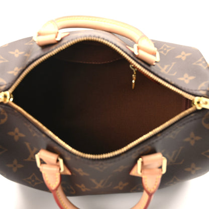 Louis Vuitton Monogram Speedy Bandouliere 25 5 of 13
