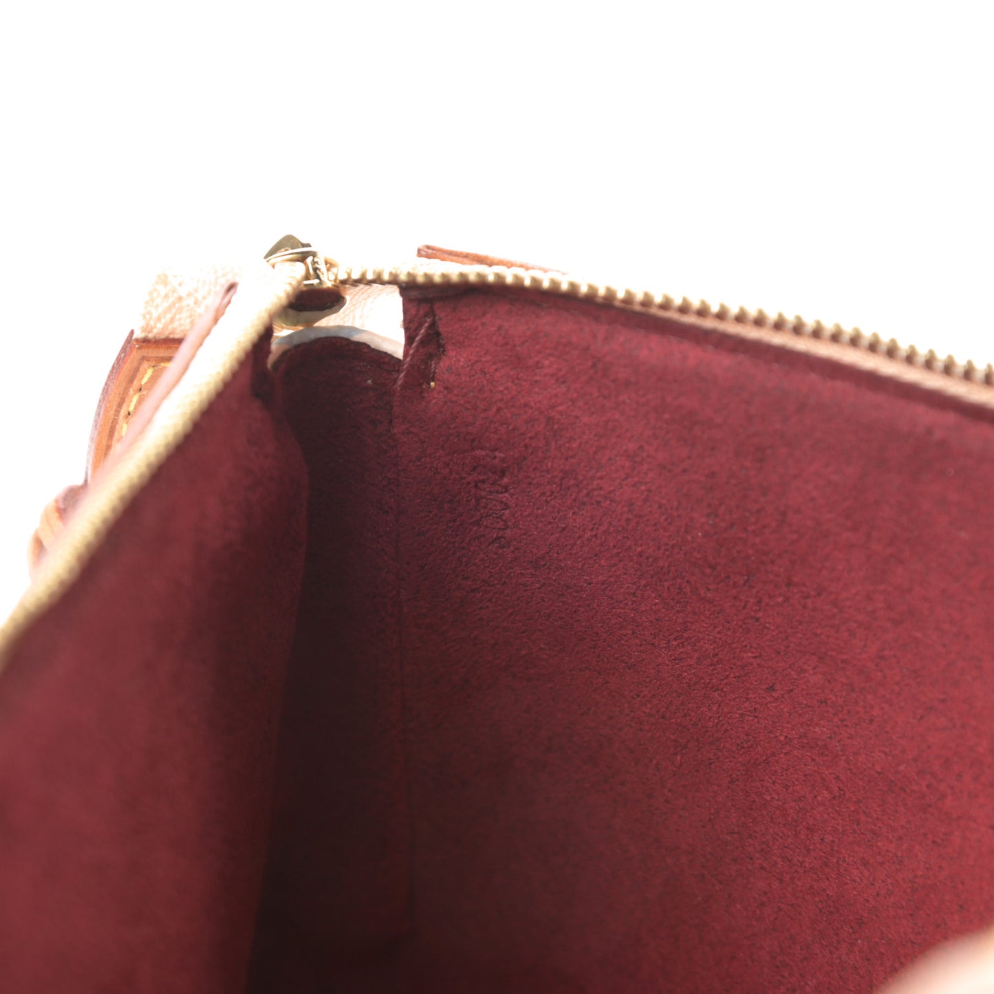 Monogram Multicolor Pochette Accessories White