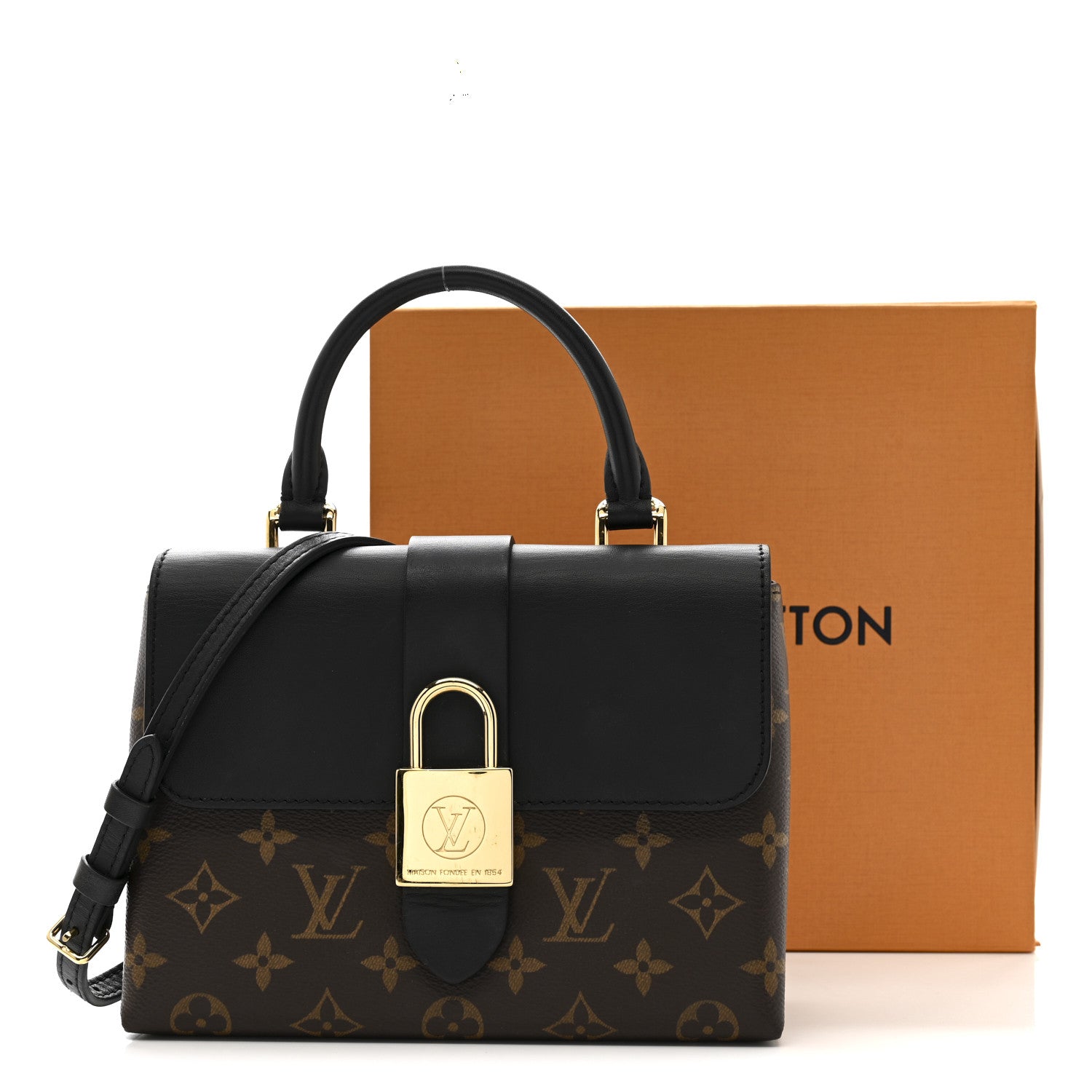 Louis Vuitton Monogram Locky BB Black 10 of 10