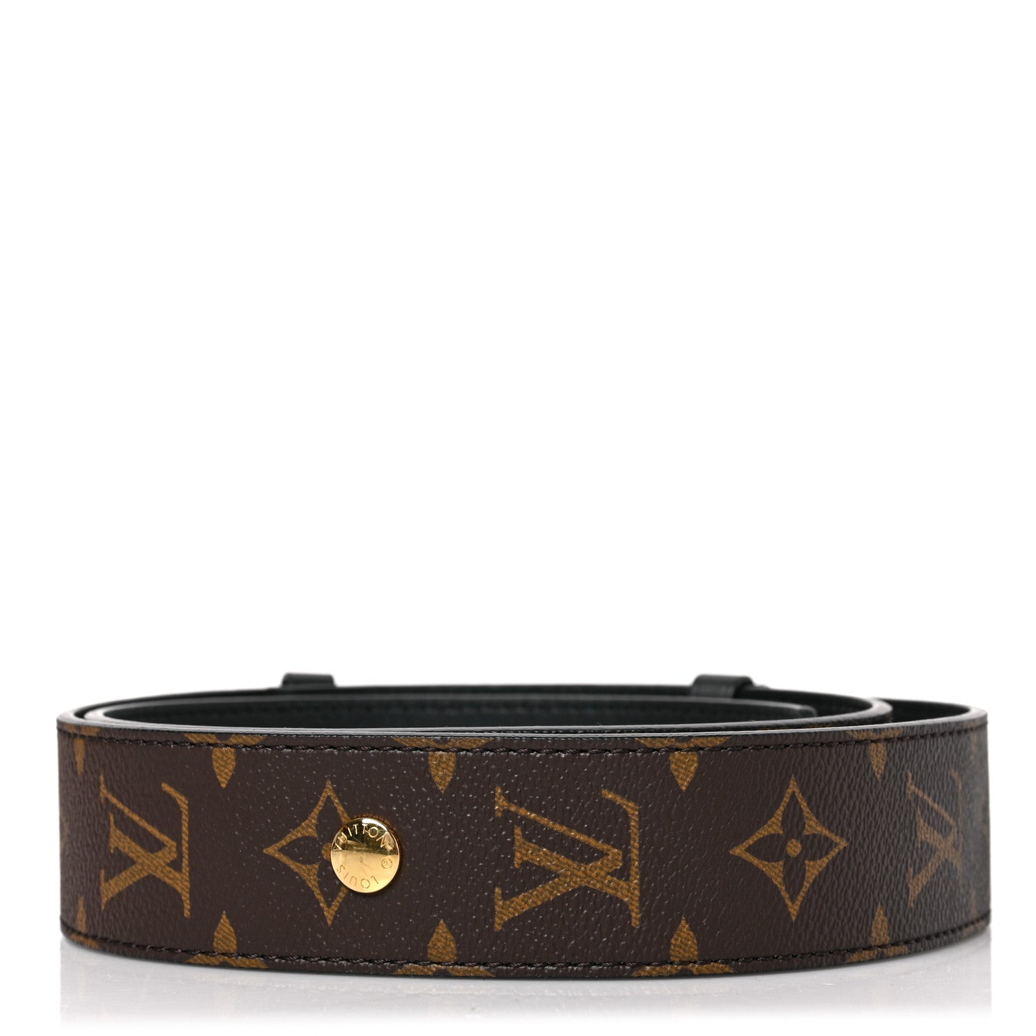 Louis Vuitton Monogram Adjustable Bandouliere Shoulder Strap Black 2 of 3