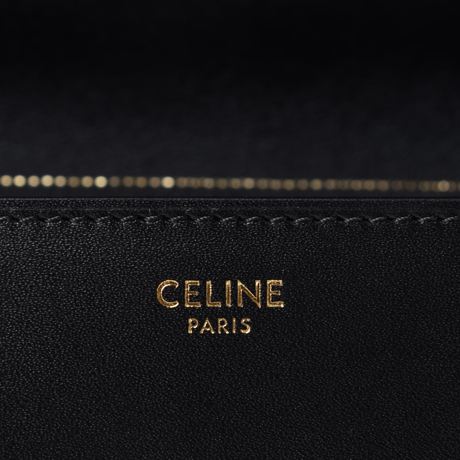 Celine Box Calfskin Medium Classic Box Flap Bag Black 4 of 4