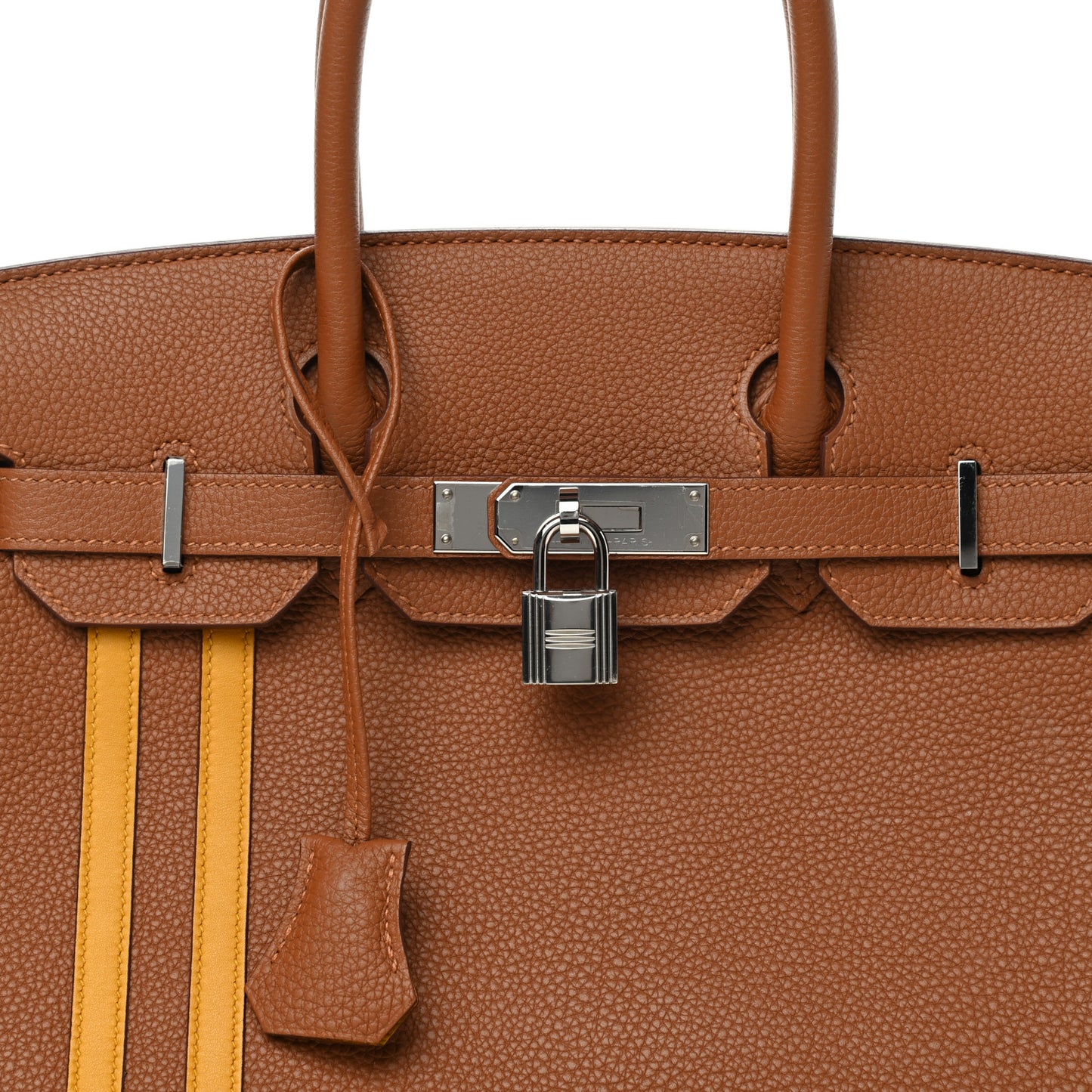 Togo Swift Officier Birkin 30 Gold Ambre
