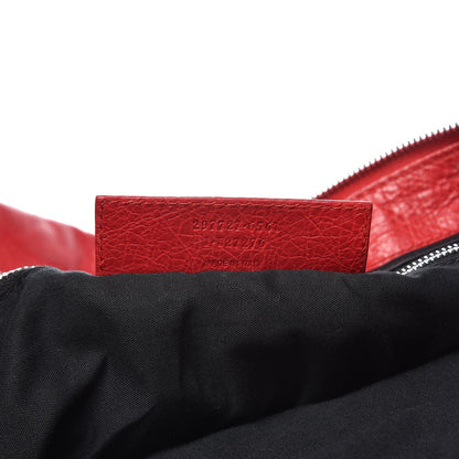 Balenciaga Agneau Classic Hardware Mens Oversize Top Handle Bag Flame 7 of 17