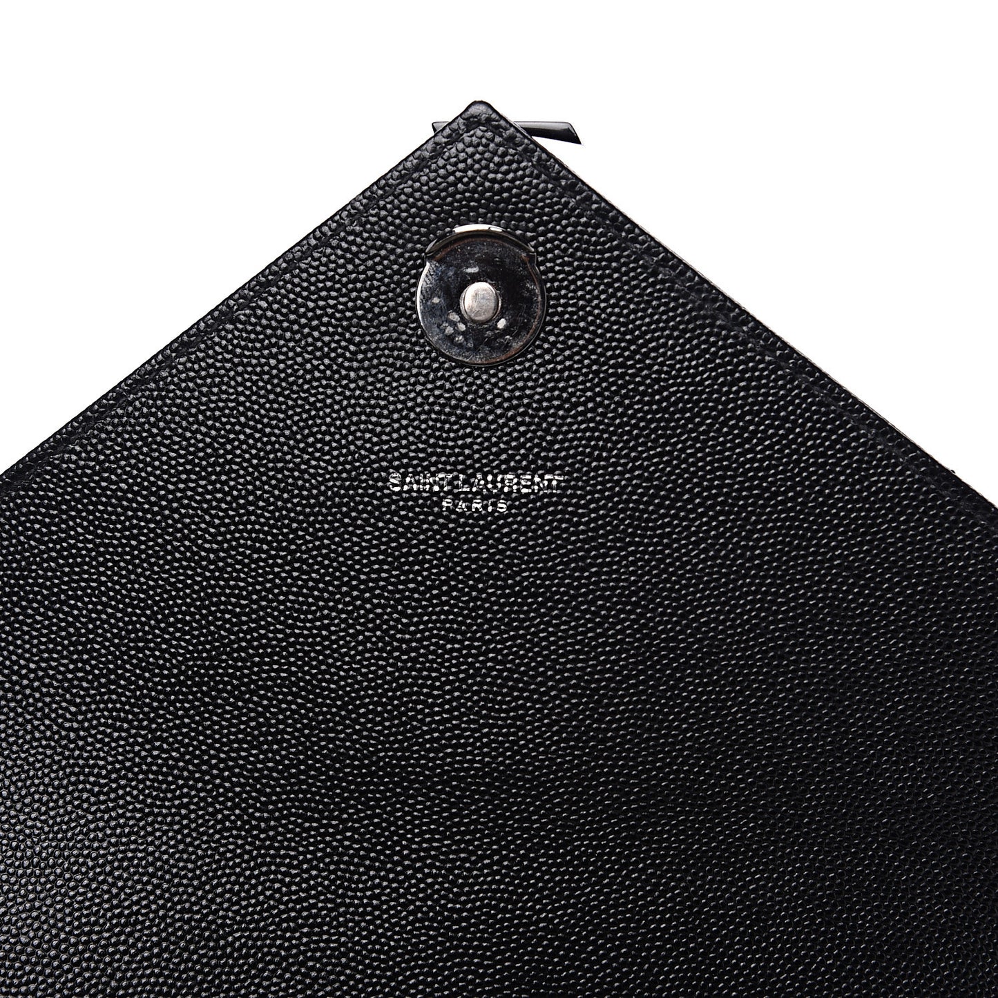 Grain De Poudre Textured Mixed Matelasse Triquilt Medium Monogram Satchel Black