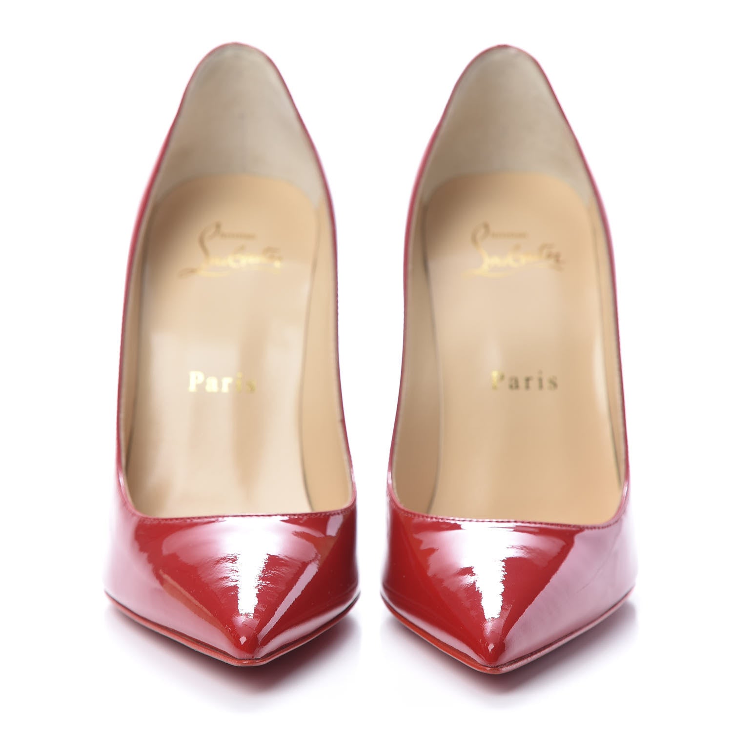Christian Louboutin Patent Kate 100 Pumps 36 Loubi 2 of 8