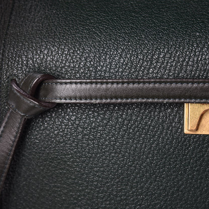 Celine Goatskin Smooth Calfskin Mini Belt Bag Dark Green 14 of 18