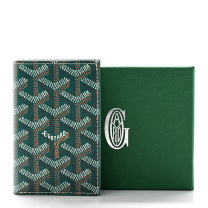 Goyard Goyardine Saint Pierre Card Holder Green 8 of 8