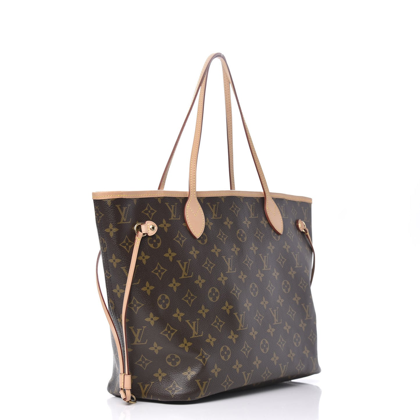 Monogram V Neverfull MM Turquoise