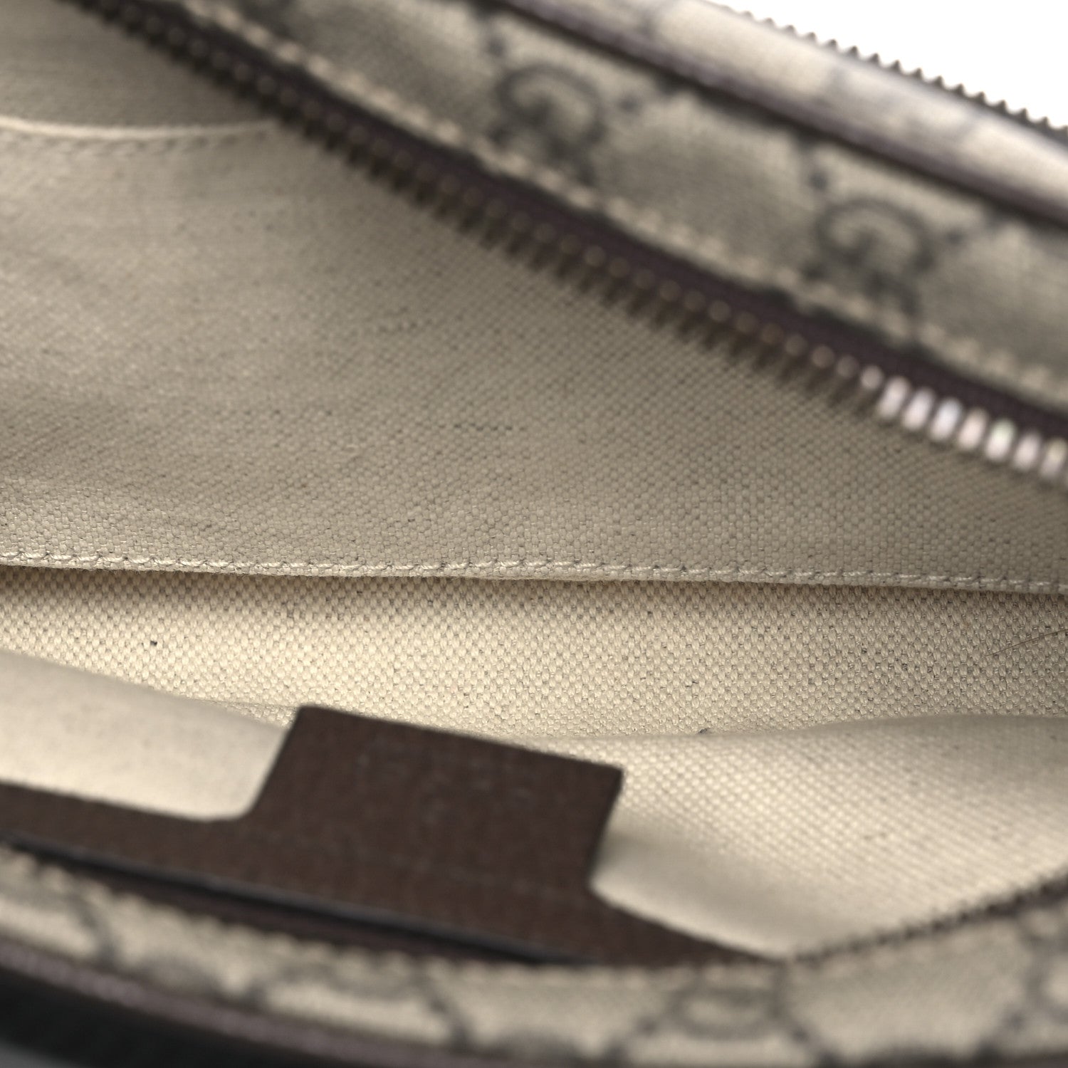 Gucci Soft GG Supreme Monogram Medium Ophidia Belt Bag Dark Brown 5 of 11
