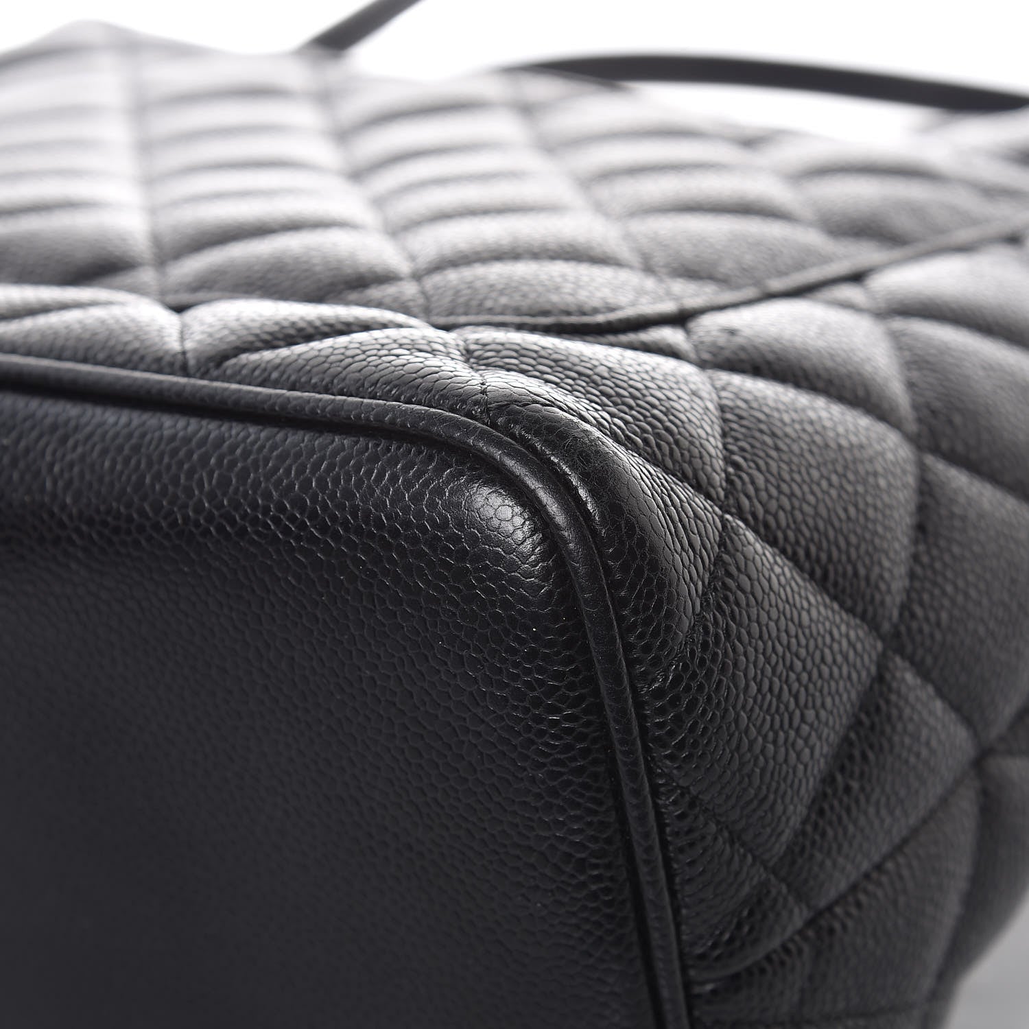 Chanel Caviar Quilted Medallion Tote Black 10 of 11
